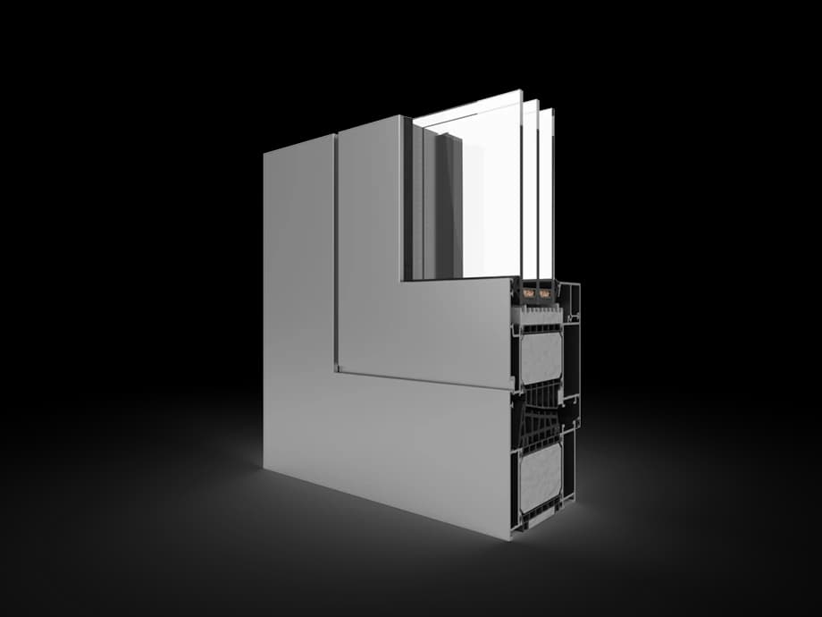 Aluprof Fenêtre MB-104 PASSIVE — fenêtre sur mesure