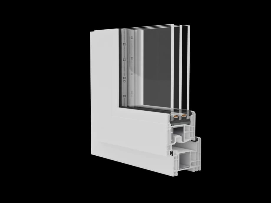 Gealan Fenêtre S8000 — fenêtre sur mesure